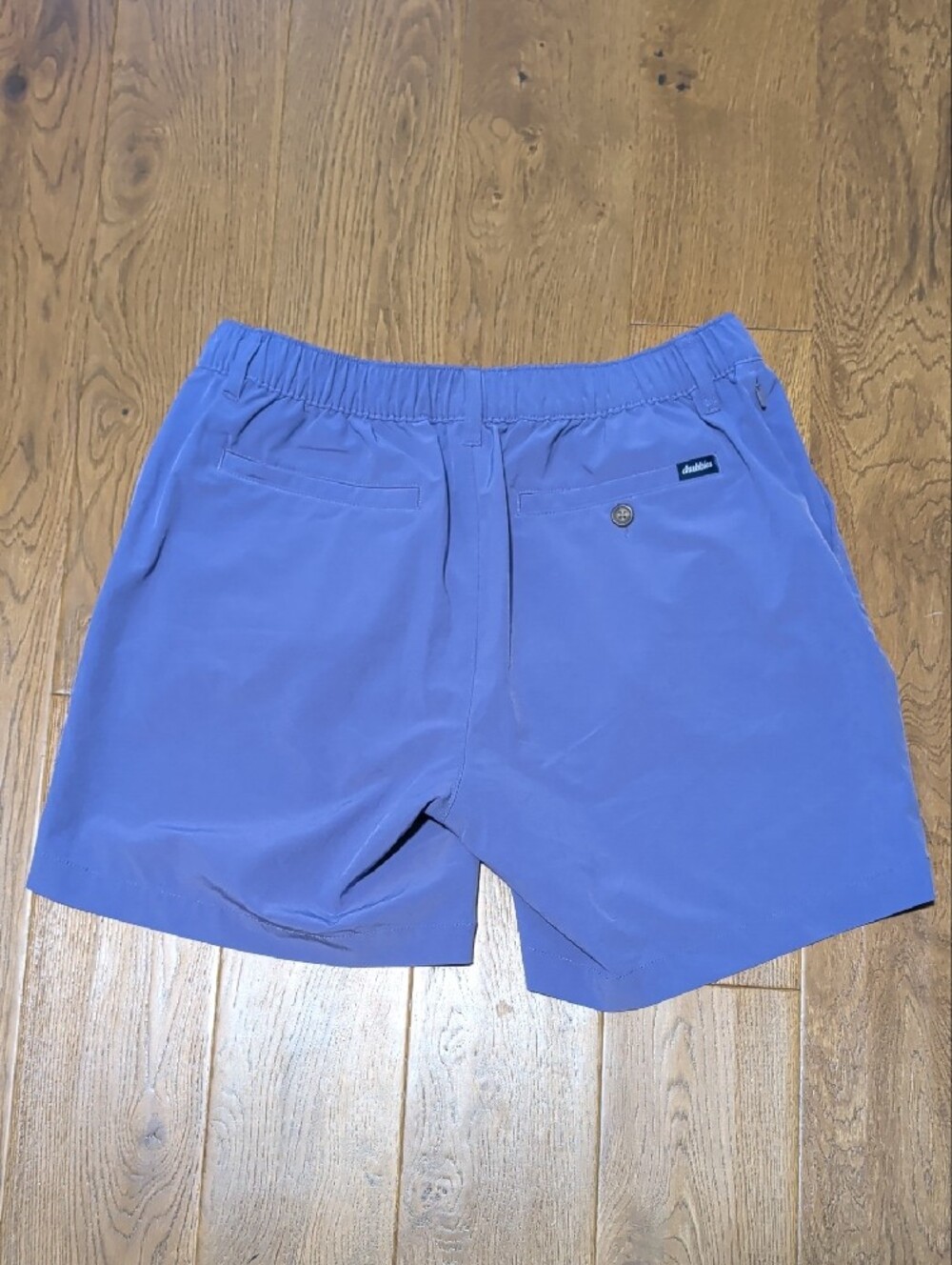 Chubbies Blue Lavender Flat-Front Drawstring Shorts - Picture 6 of 6